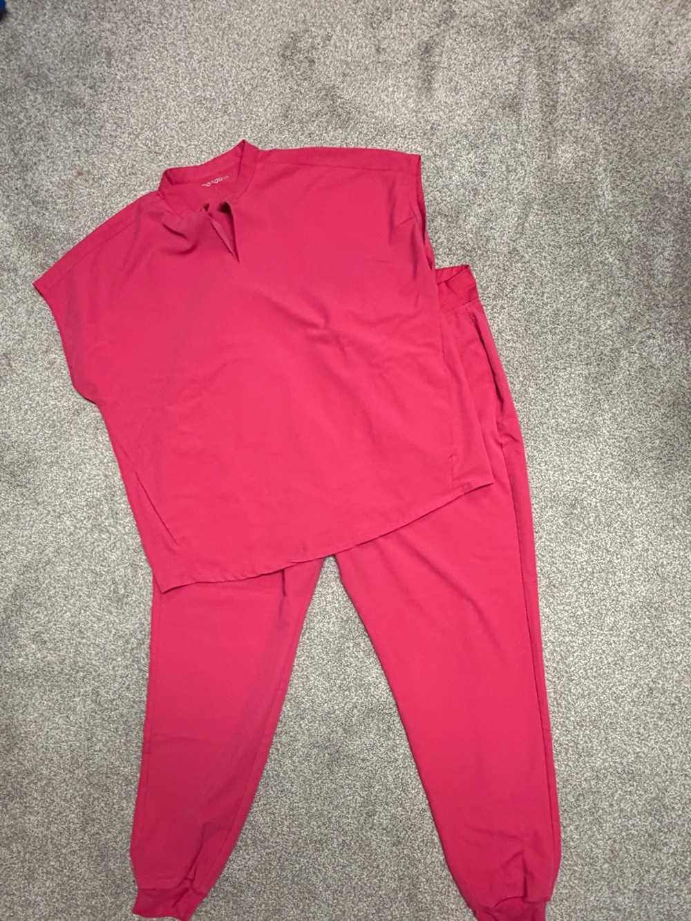 Mandala Scrubs Jogger and Mandarin Dolman top